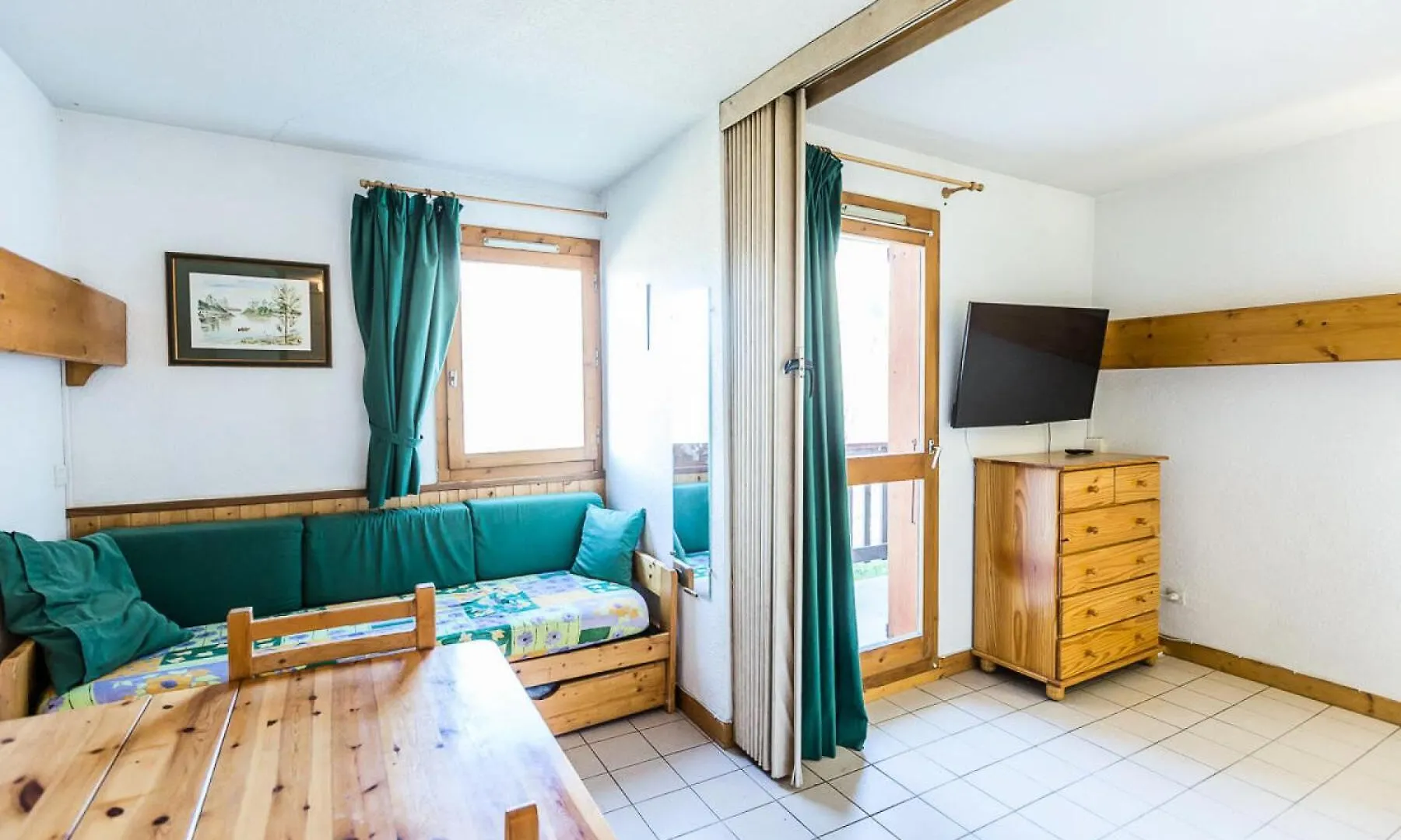 Residence Les Cotes - Studio Pour 3 Personnes Mae-9594 La Plagne